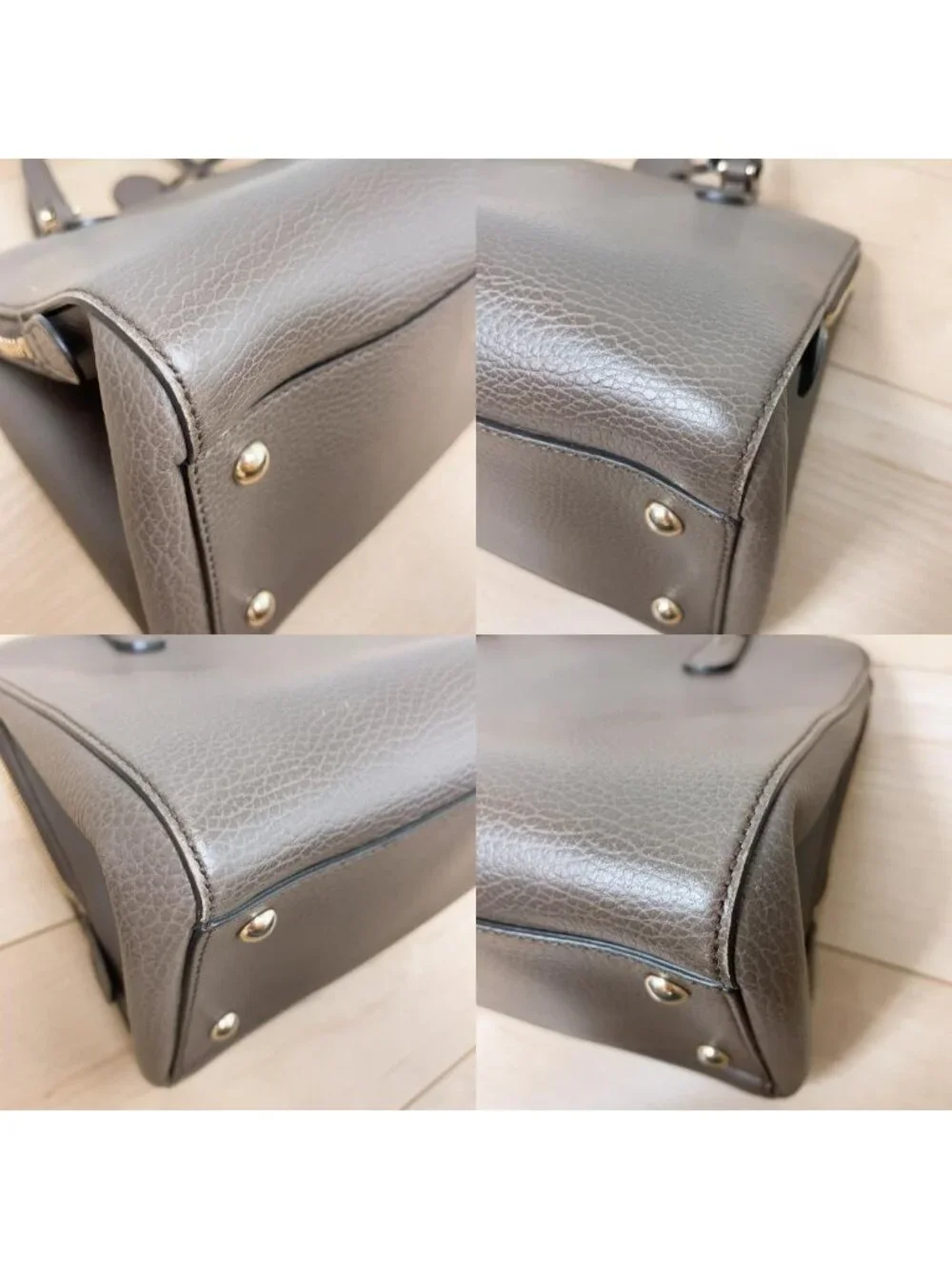 Gucci Shoulder Bag 2-Way Gray